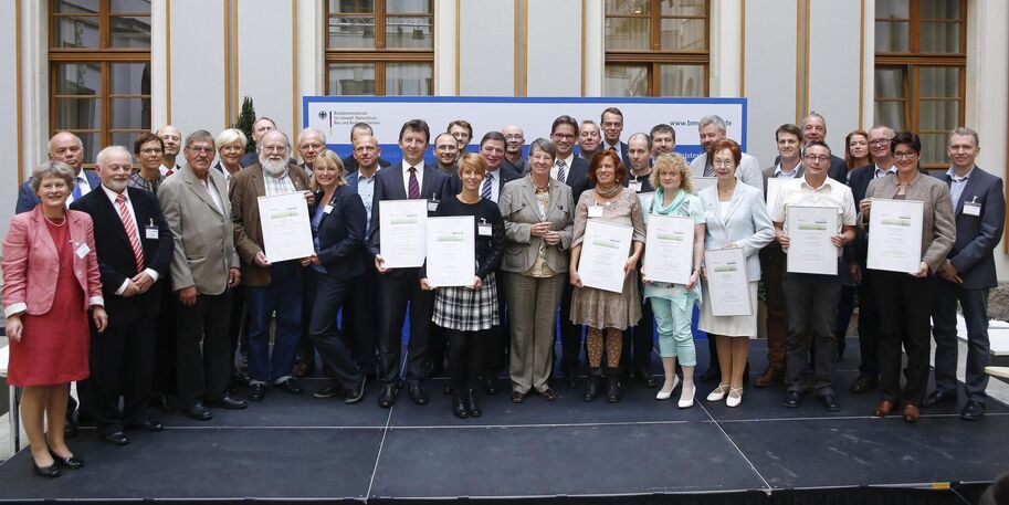 Preisträger 2014 © BMUB/Sascha Hilgers