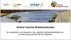 Titel Online-Tutorial Wohlstandsradar