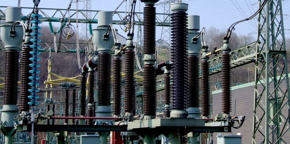 Detailansicht Umspannwerk