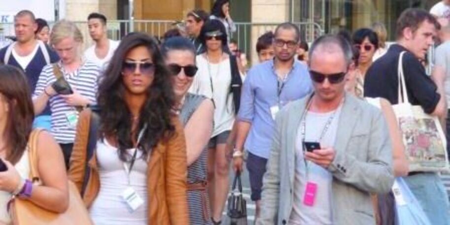 Menschenmenge in Berlin