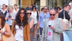 Menschenmenge in Berlin