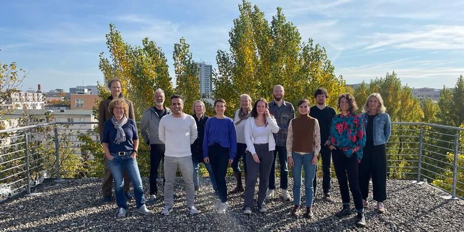 Gruppenfoto des inter 3-Teams