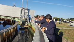 Besichtigung einer KLäranalge