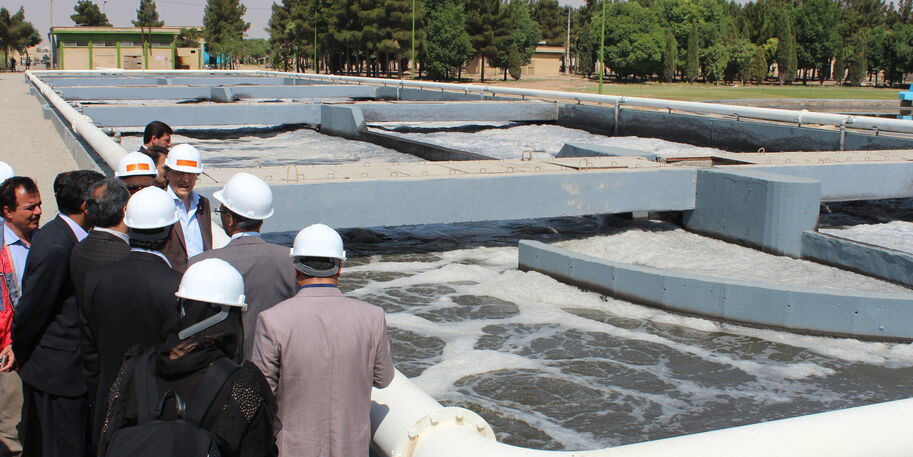 Kläranlage im Iran © inter 3